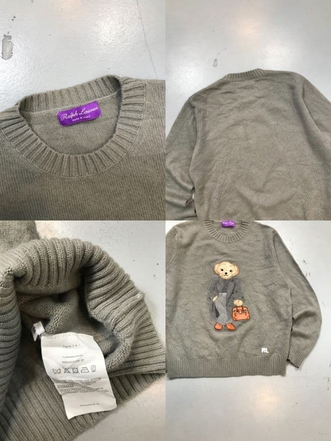 Vintage Polo Ralph Lauren Polo Bear Knit Sweater 3-Piece Bundle — image 7 of 14