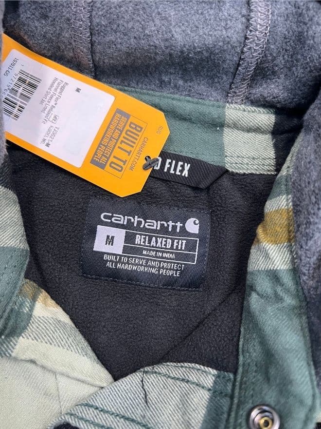 Bundle of Factory Leftover Carhartt Hoodies & Flannel Hooded Jackets — image 39 of 48