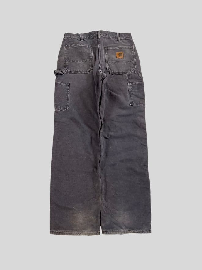 Vintage Carhartt Blanket-Lined Denim Pants — Size 32 — image 5 of 11