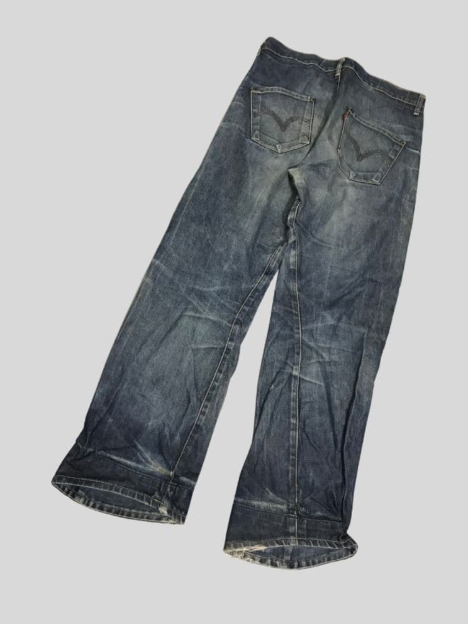 Vintage Levi’s Engineer Jeans Denim – Blue (Men’s Size 32) — image 9 of 9
