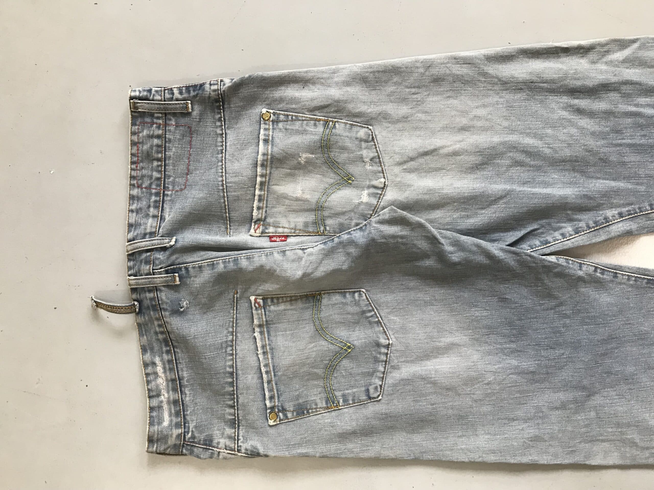 Vintage Levi’s Engineer Jeans Denim | Classic Blue Workwear | Size 32 — image 6 of 11