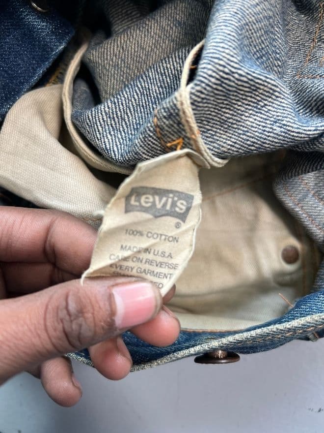 Vintage Levi’s Big E Red Tab Made in USA Jeans – Men’s Size 31 — image 10 of 14