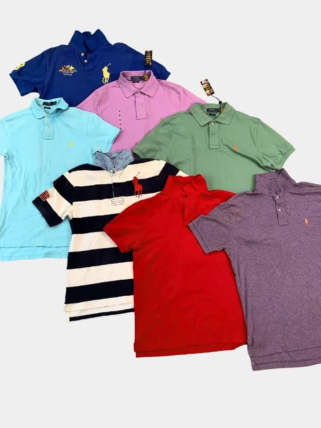 BUNDLE Of Vintage Polo Ralph Lauren Collared T-Shirts — image 9 of 12
