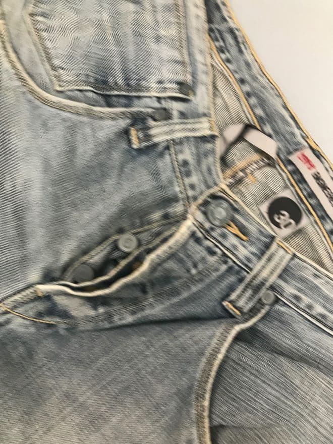 Vintage Levi’s Engineer Jeans Denim — Blue — Size 32 — image 10 of 10
