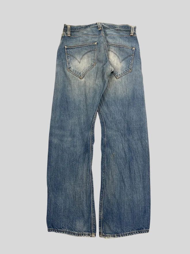 Bundle of 3 Vintage Levi’s Engineer Pants – Size 32 – Used Condition — image 8 of 11