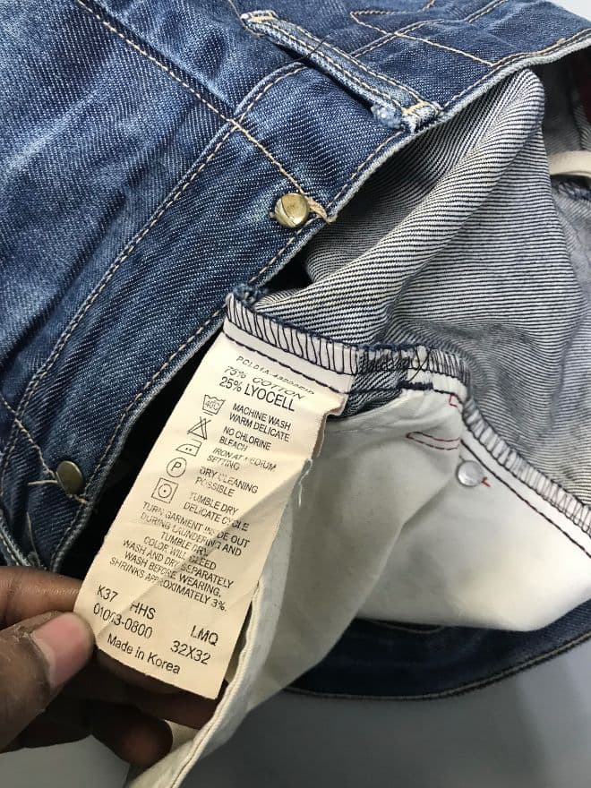 Vintage Levi’s Engineer Jeans Denim – Blue (Men’s Size 32) — image 5 of 9
