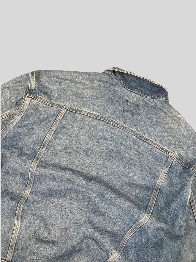 Vintage Carhartt Blue Trucker Denim Jacket – Men’s Large — image 5 of 7