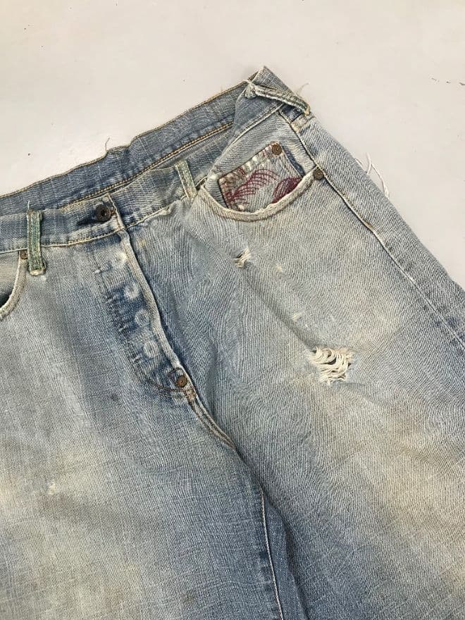 Vintage RMC-Inspired Blue Denim Jorts – Men’s US 38 — image 5 of 7