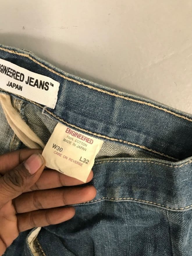 Vintage Levi’s Engineer Jeans Denim (Made in Japan) – Men’s Size US 30 (EU 46) | Blue — image 7 of 8