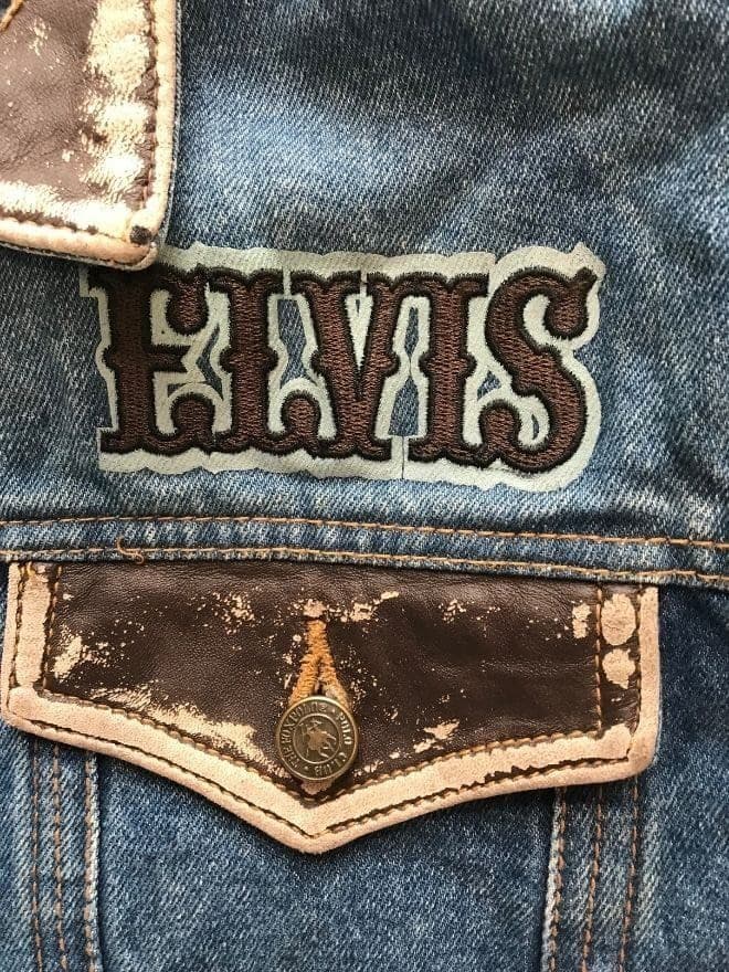 VINTAGE ELVIS PRINTED DENIM JACKET thumbnail 4