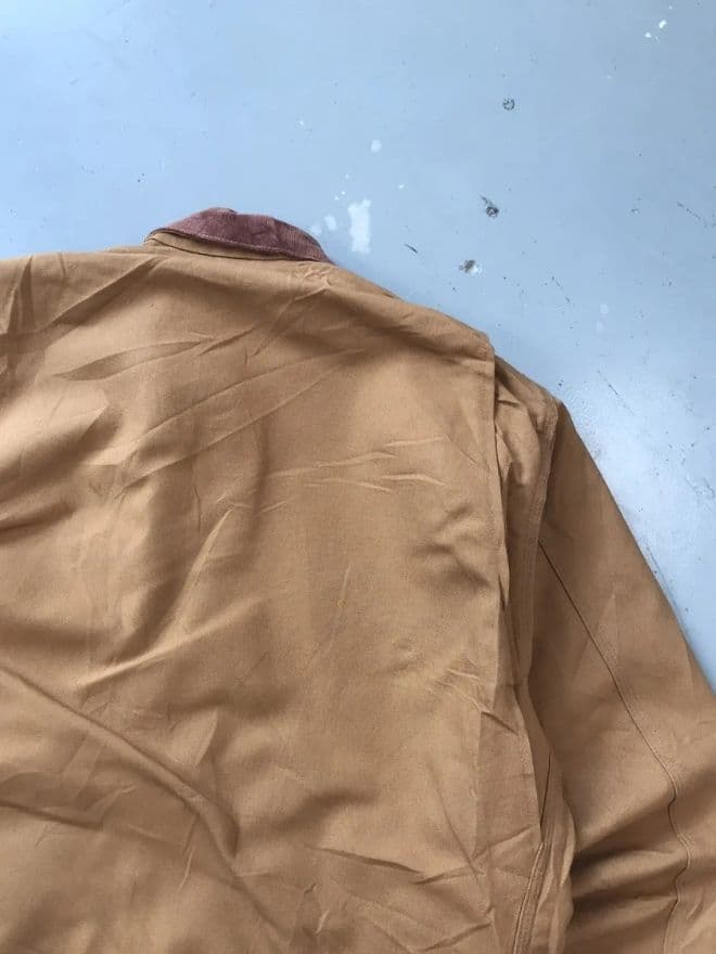 Vintage Carhartt J001 BRN Detroit Blanket Lined Jacket – Size XL — image 7 of 11