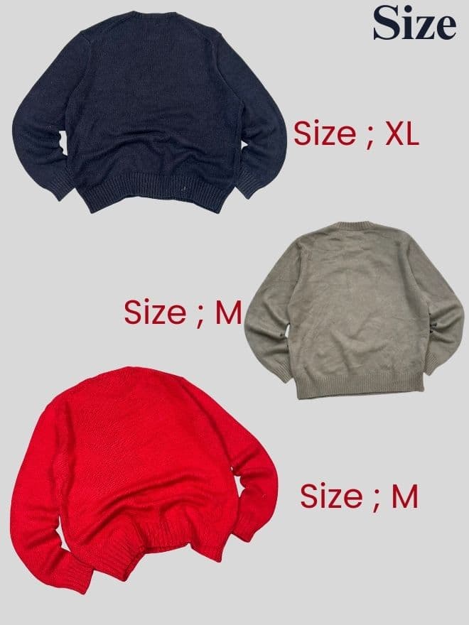 Vintage Polo Ralph Lauren Polo Bear Knit Sweater 3-Piece Bundle — image 14 of 14