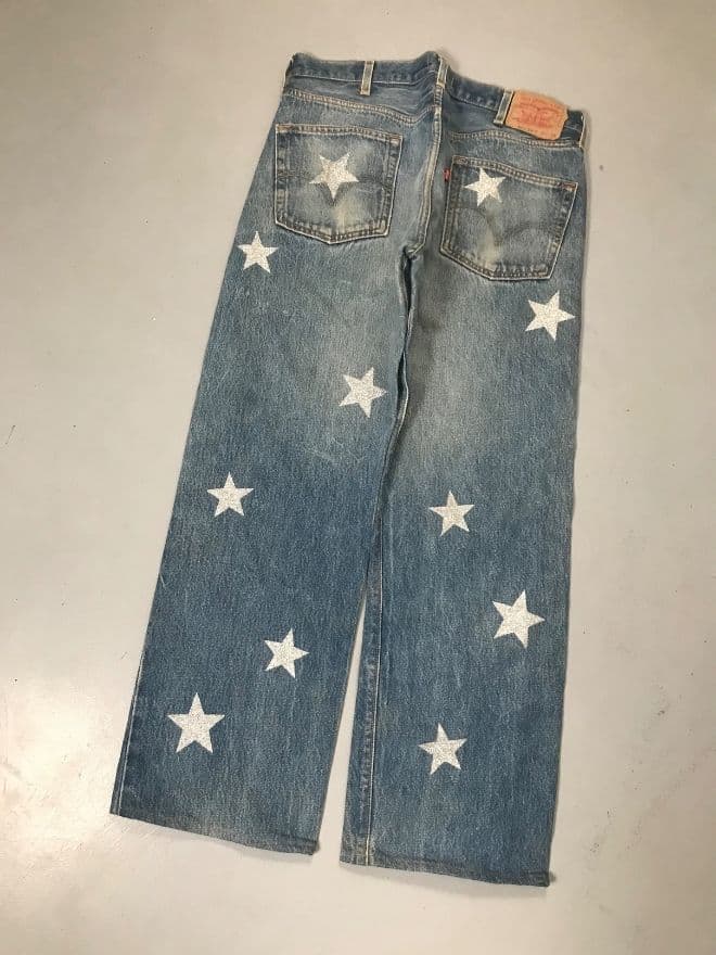 Vintage Levi’s 501 Crazy Baggy Fit Denim (36) — image 5 of 11
