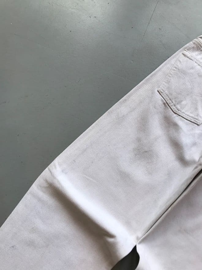 Vintage Levi’s 501  White Denim Jeans – Men’s Size 32 — image 9 of 10
