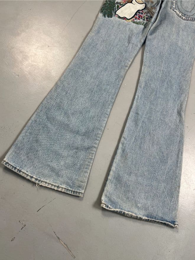 Vintage True Religion Embroidered Denim Jeans – Size 26 — image 9 of 13