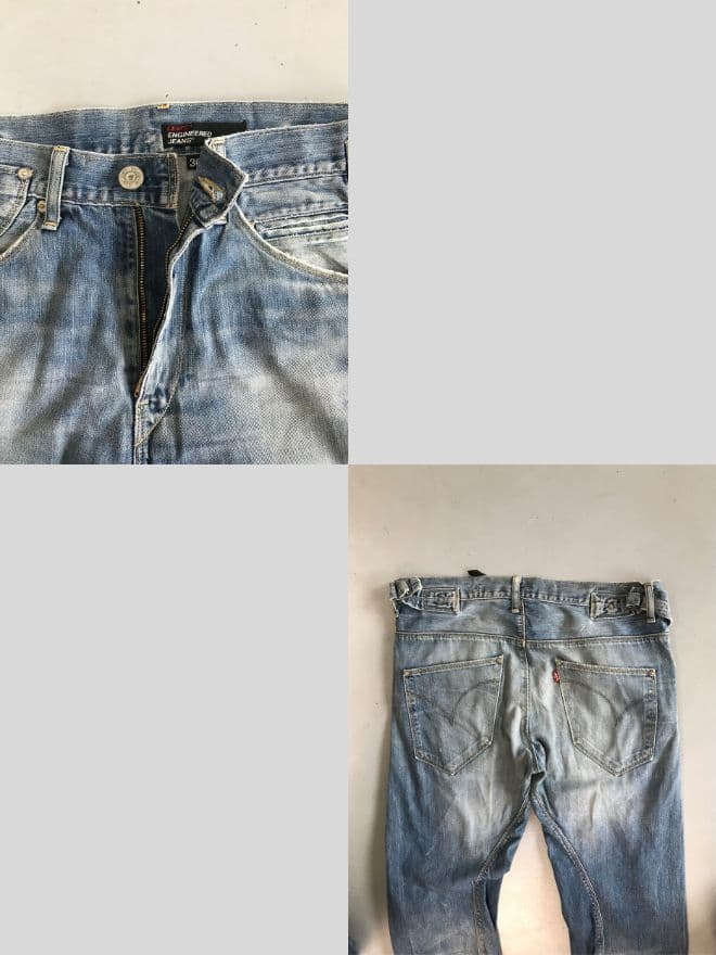 Bundle of 3pcs of Vintage Levi’s Engineer Jeans Denim — image 7 of 16
