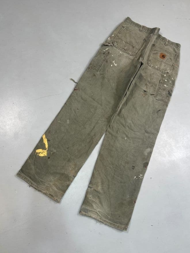 Vintage Carhartt Double Knee Workwear Pants — Size 36 — image 12 of 14