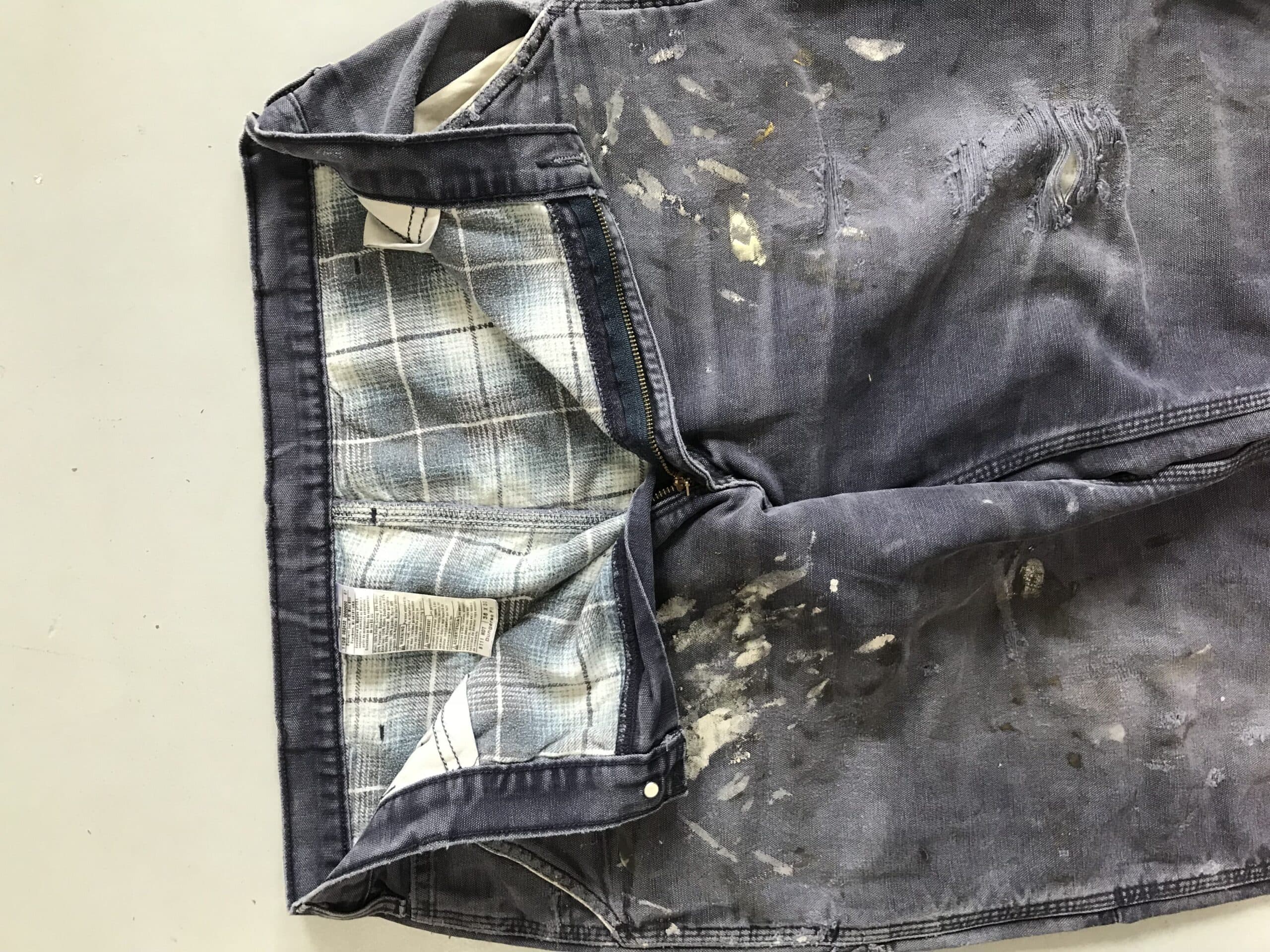 Vintage Carhartt Blanket Lined Baggy Fit Denim Jeans – Size 36 — image 6 of 13