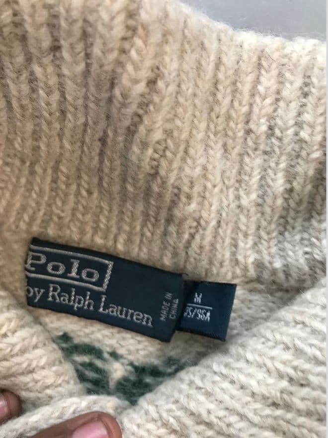 Vintage Polo Ralph Lauren Knit Sweater – Women’s Size M (US 6–8) — image 8 of 9