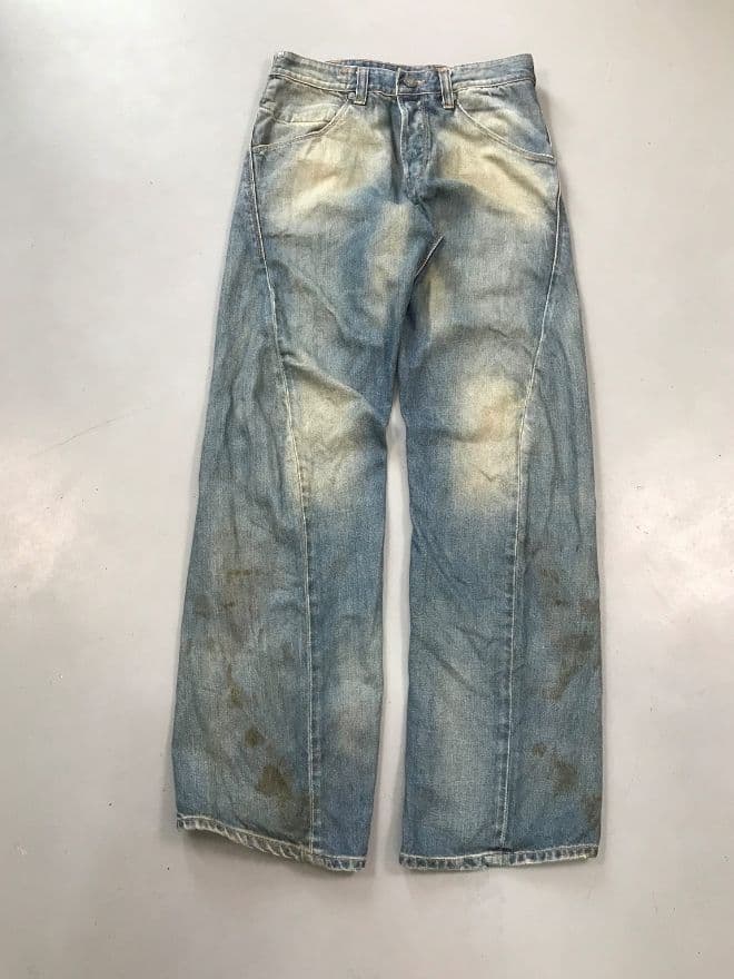 Vintage Levi’s Engineer Jeans With Buckle Strap — Size 30 — image 13 of 15