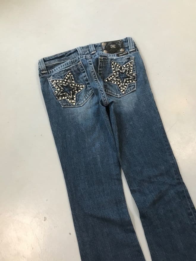 Vintage Miss Me Denim Jeans – Women’s Size 28 (US 6) — image 5 of 9