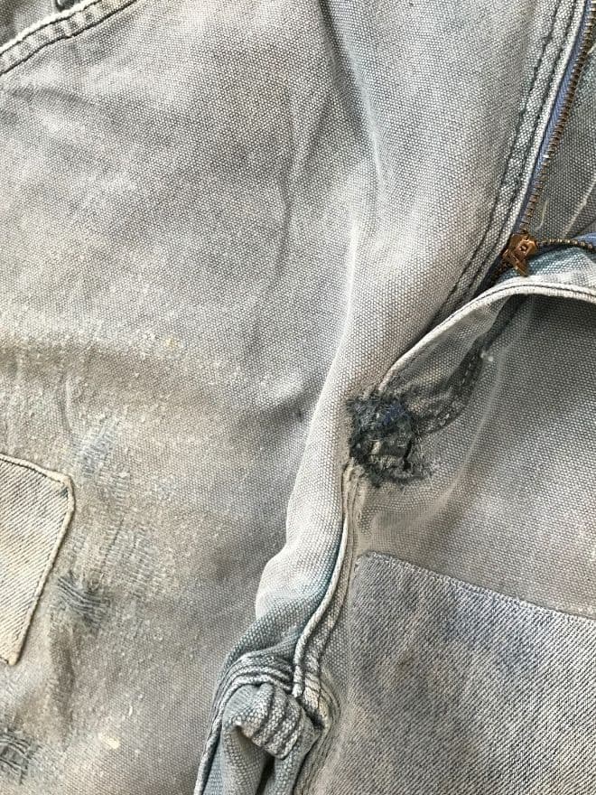 Vintage Carhartt B11 MDT Carpenter Workwear Denim – Size 30 — image 6 of 9