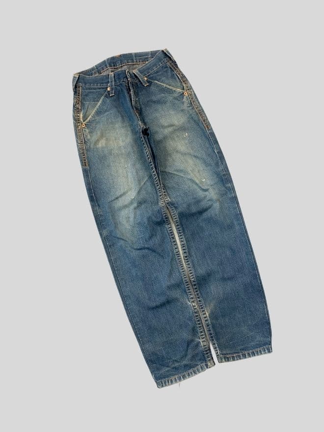 Levi's Vintage Engineer Jeans – Size 30 (US) / 46 (EU) – Blue Denim – Distressed — image 5 of 14