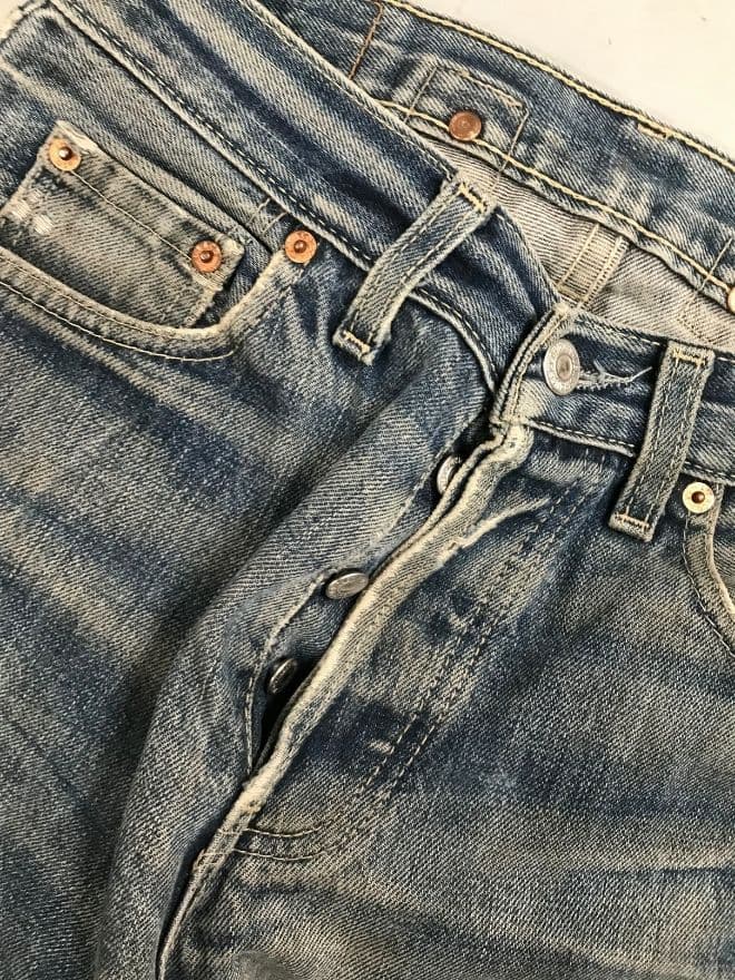 Vintage Levi’s Denim Jeans  – Size 30 – Streetwear Fit — image 7 of 11