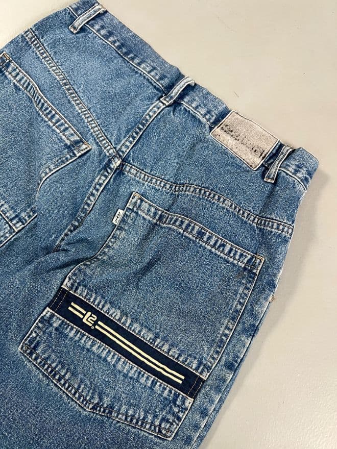 Vintage Levi’s 00s L2 Baggy Fit Denim Jeans (Blue, Size 30) thumbnail 4