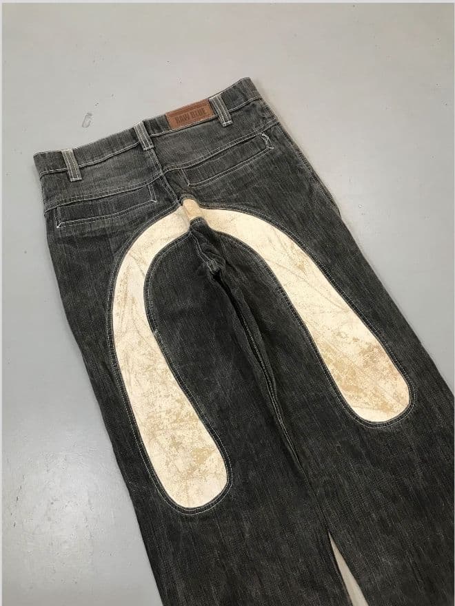 Vintage Southpole Raw Blue Denim – Black – Size 32 — image 7 of 9