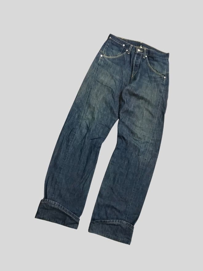 Vintage Levi’s Engineer Jeans Denim – Blue Workwear Fit (Men’s US 30) — image 7 of 8