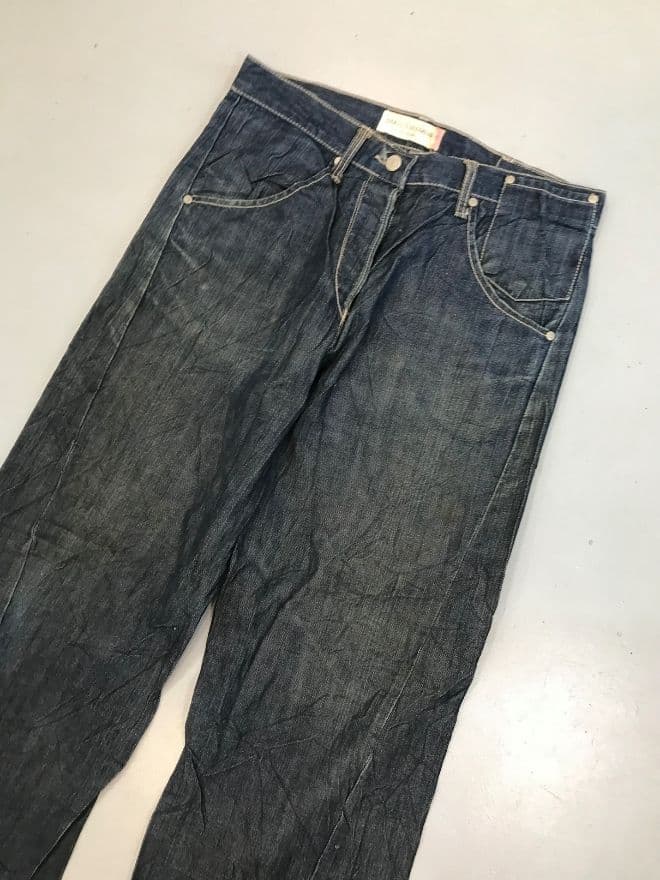 Vintage Levi’s Engineer Jeans – Blue Denim – Size 32 — image 8 of 8