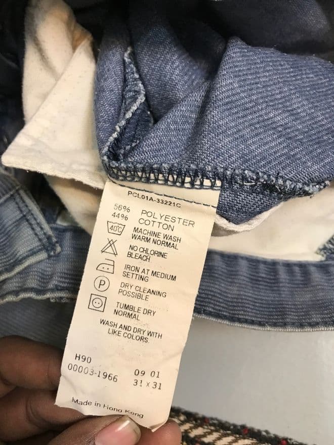 Vintage Levi’s Engineer Jeans Denim Courtrize | Blue | Size 32 — image 10 of 10