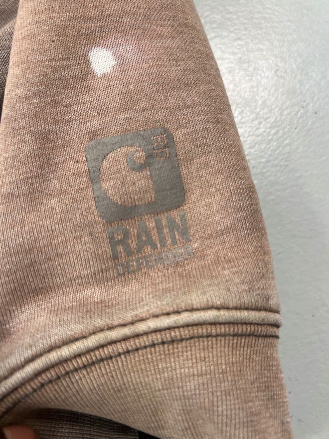 Rare Vintage Sunfaded Carhartt Zip-Up Hoodie – Grey – Size L — image 11 of 14