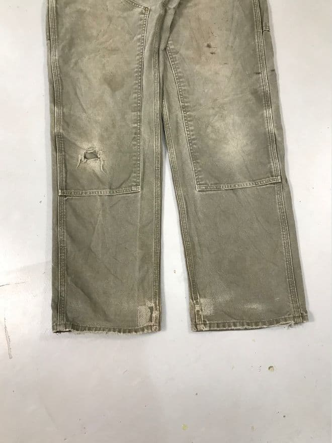 Vintage Carhartt B01 Moss Double Knee Workwear Denim – Men’s 36 — image 6 of 10