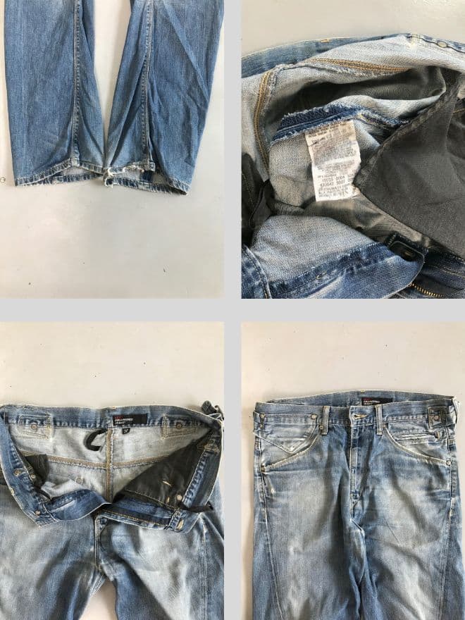 Bundle of 3pcs of Vintage Levi’s Engineer Jeans Denim — image 10 of 16