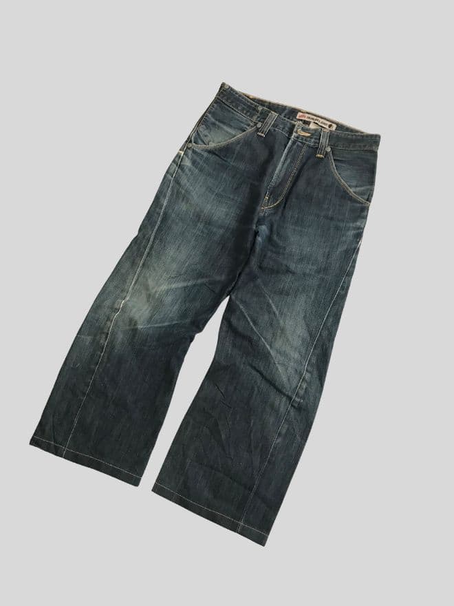 Vintage Levi’s Engineer Jeans — Blue — Men’s 30 — image 6 of 8