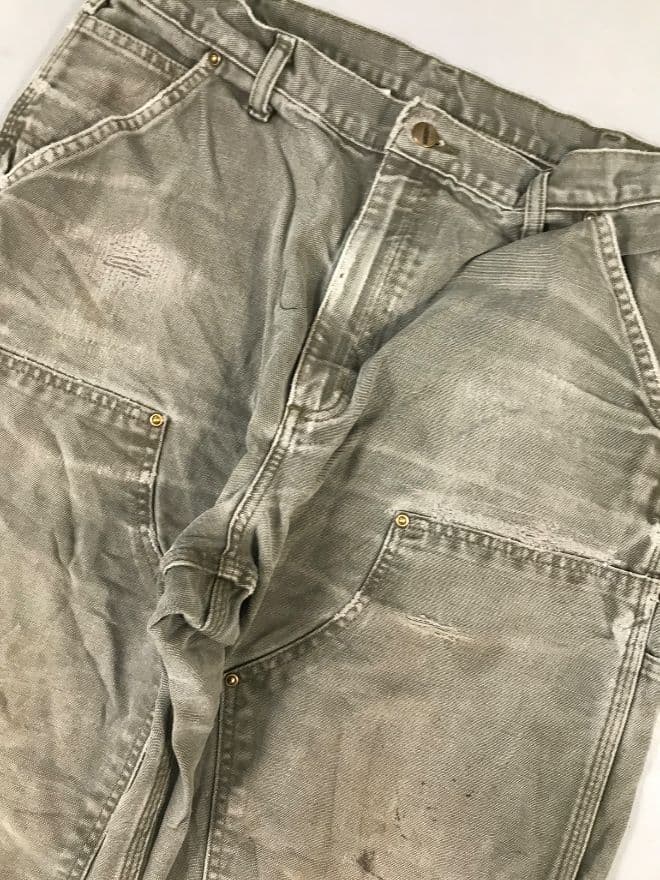 Vintage Carhartt B01 Moss Double Knee Workwear Denim – Men’s 36 — image 10 of 10