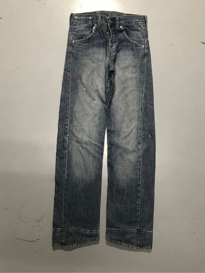 Vintage Levi’s Engineer Pant – Buckle Belt Denim — image 5 of 7