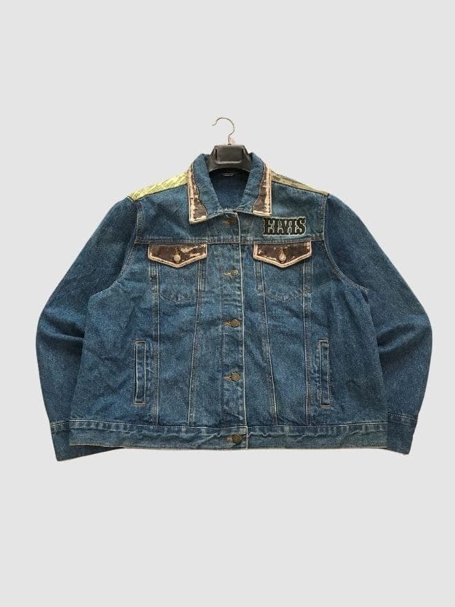 VINTAGE ELVIS PRINTED DENIM JACKET — image 5 of 5