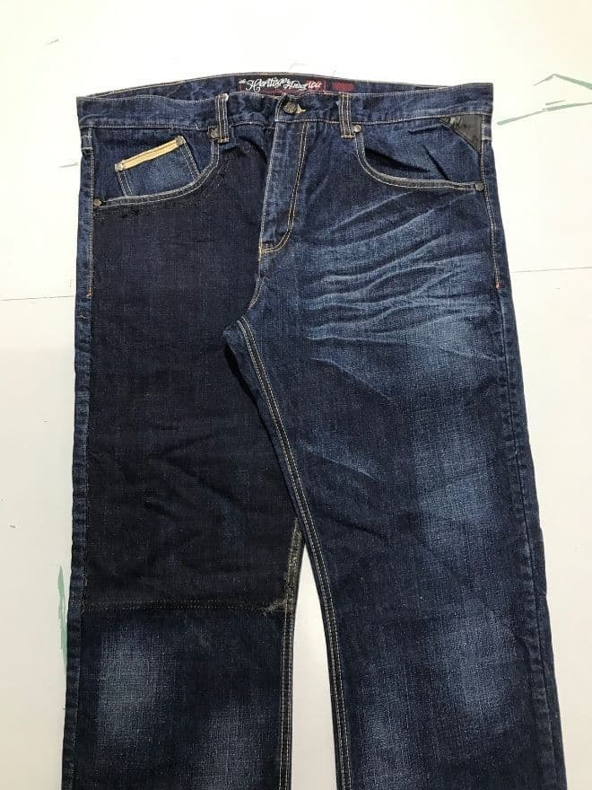 Vintage JNCO Heritage America Embroidered Wide-Leg Denim | Size 42 — image 12 of 12