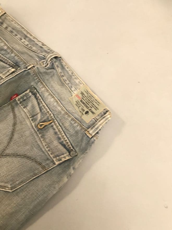 Vintage Levi’s Engineer Jeans Denim — Blue — Size 32 — image 7 of 10