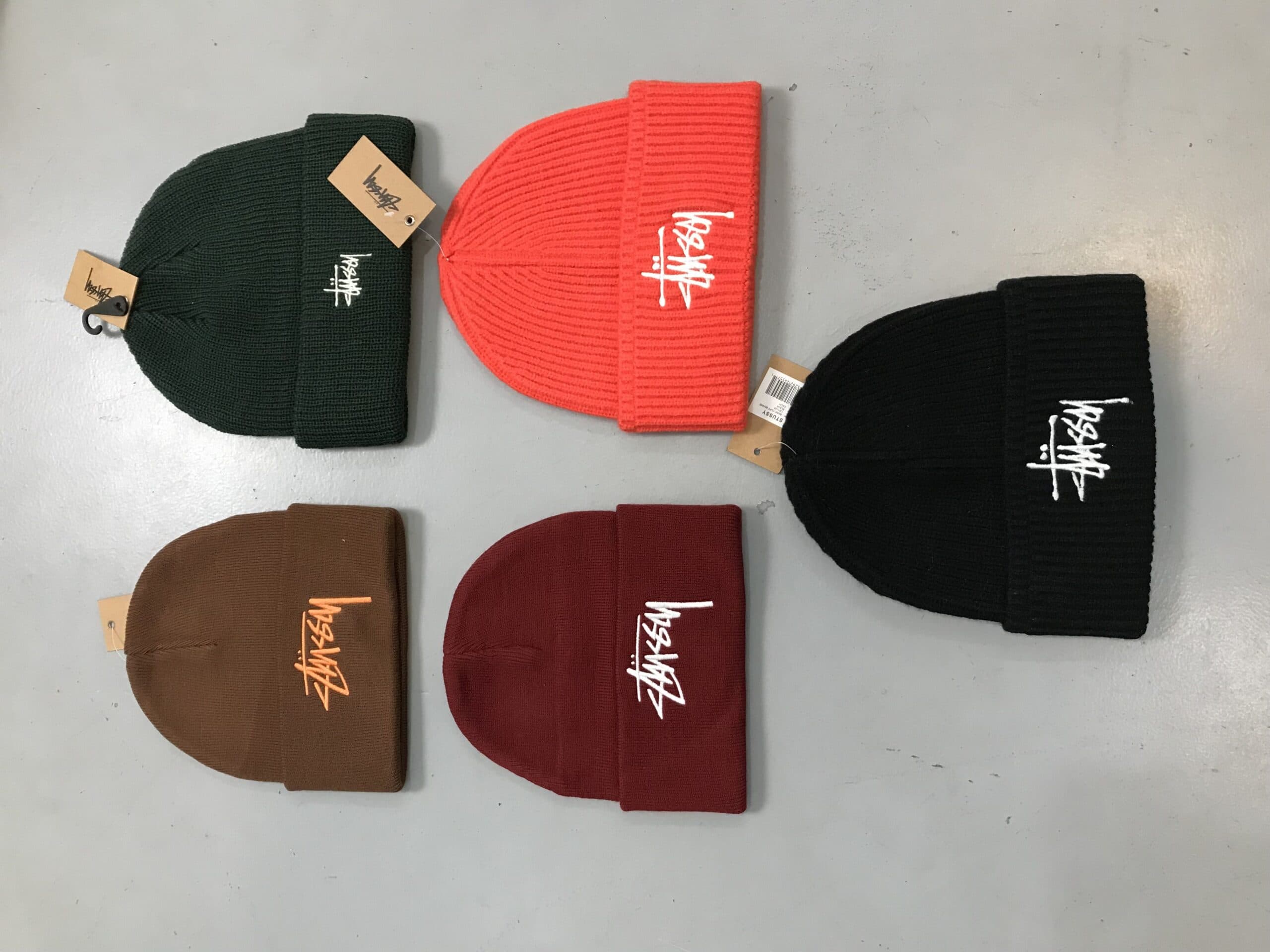 Bundle of Factory Leftover Stüssy Beanie  Caps – (20pcs) — image 12 of 12