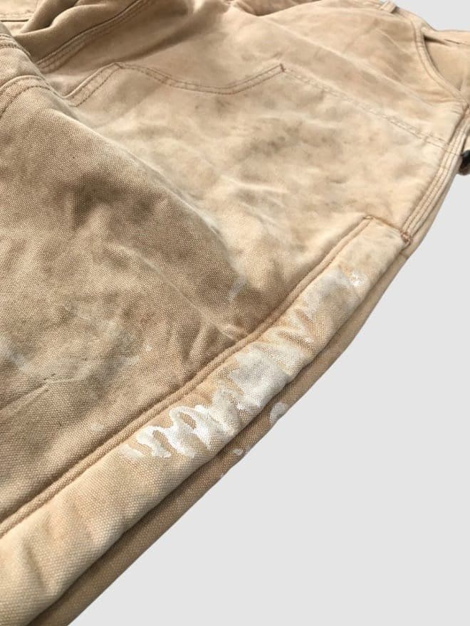 VINTAGE CARHARTT SHERPA LINE DOUBLE KNEE DENIM thumbnail 4