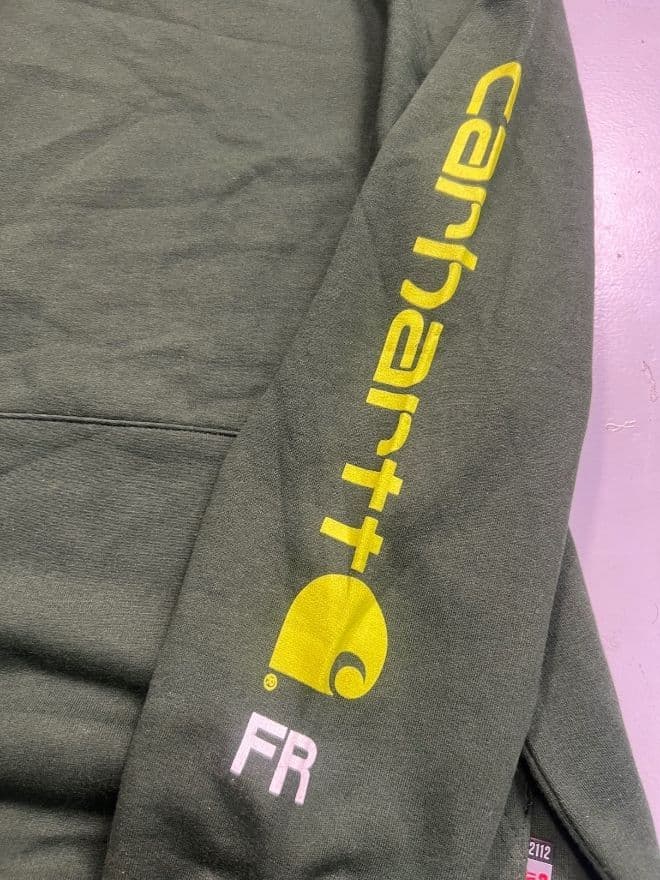Bundle of Factory Leftover Carhartt Hoodies & Flannel Hooded Jackets — image 11 of 48
