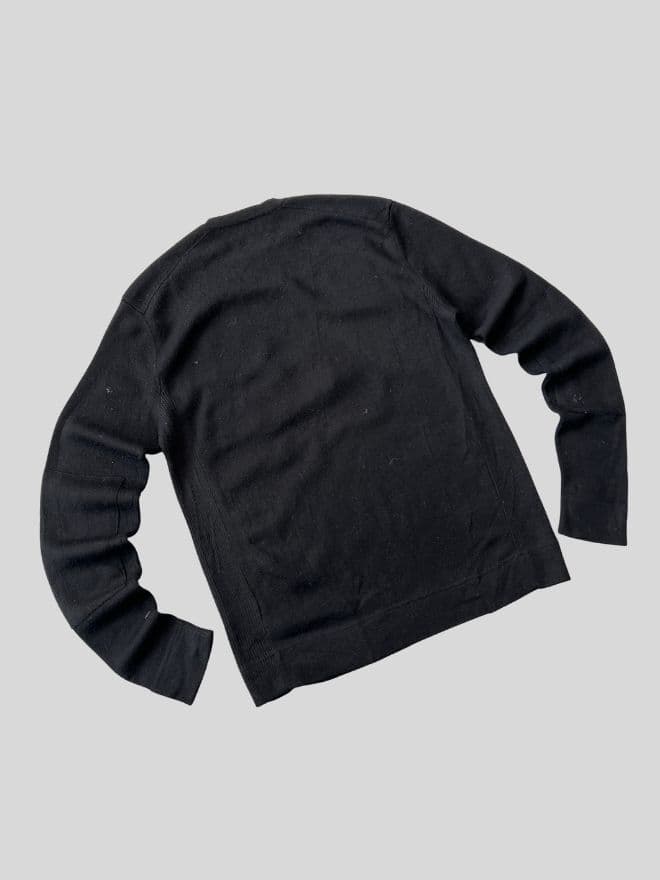 Vintage Polo Ralph Lauren Black Knit Sweater – Size S (Tag M) thumbnail 3