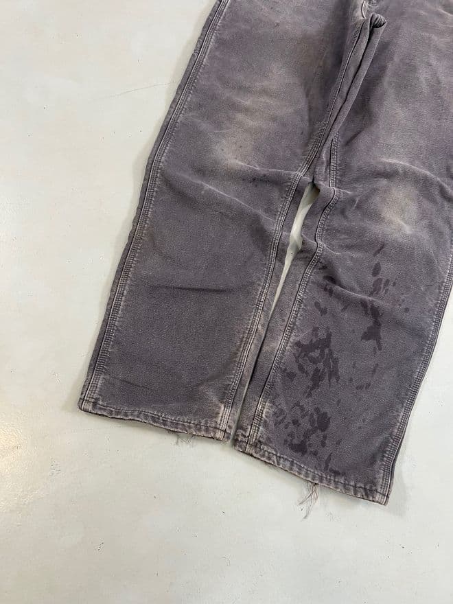 Vintage Carhartt Blanket-Lined Denim Pants — Size 32 — image 9 of 11