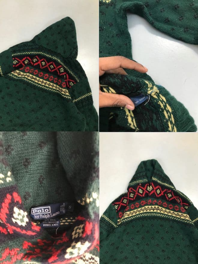 Bundle of 3 Polo Ralph Lauren Vintage Knit Sweaters – Men’s & Women’s — image 13 of 13