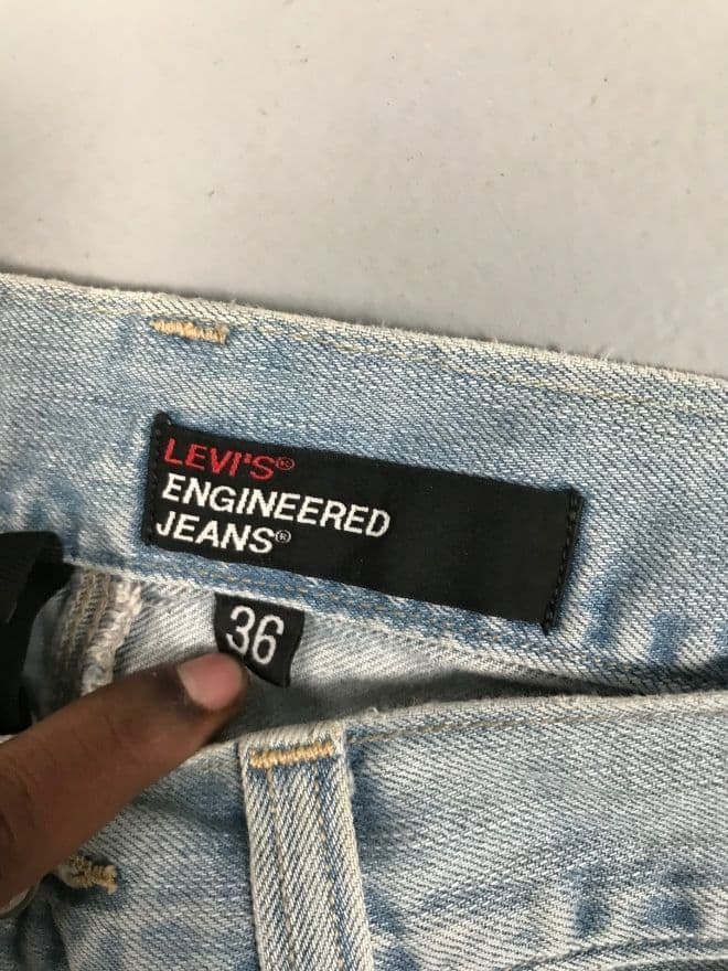 Vintage Levi’s Engineer Jeans — Size 38 | Distressed Workwear Denim — image 5 of 10