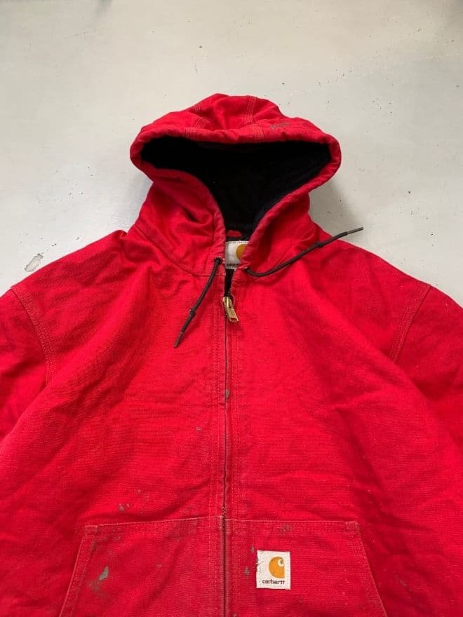 Rare Vintage Carhartt Sherpa-Lined Santa Fe Jacket – Men’s Large (US L / EU 52–54) – Multi Color Streetwear — image 6 of 11